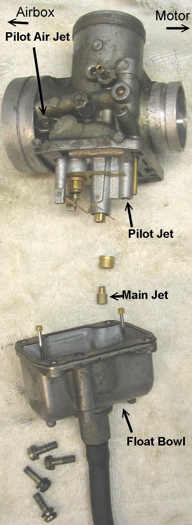 How do you adjust a Polaris carburetor?